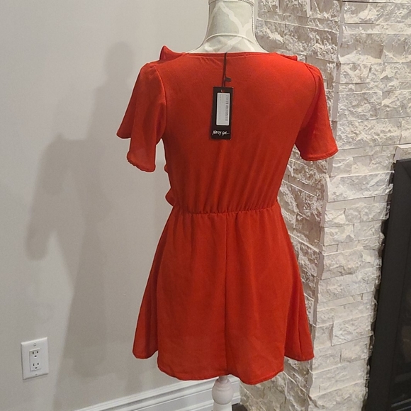 NWT Nasty Gal Things Will Work Cut-Out Dress - Picture 8 of 8